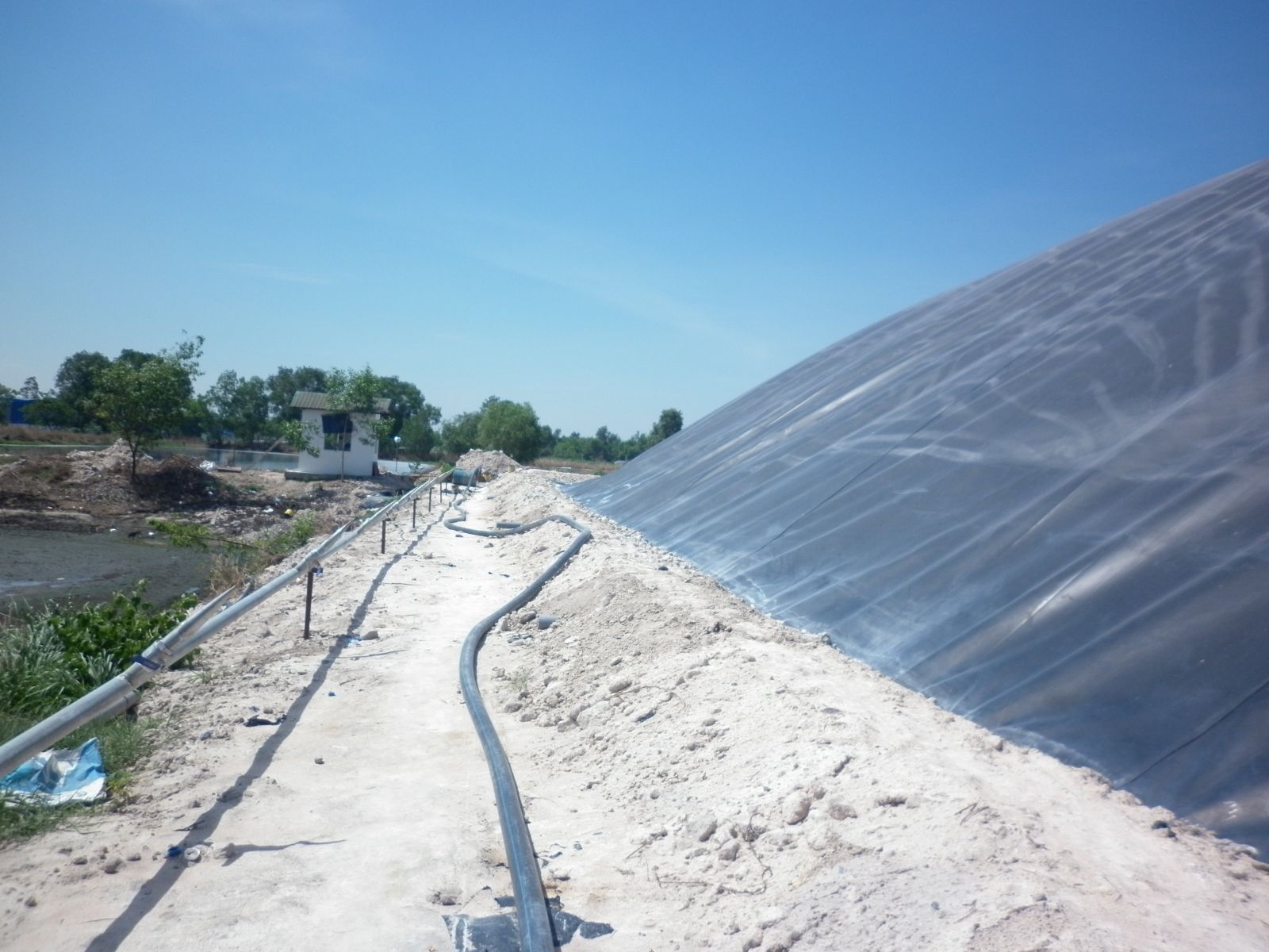 Giải pháp hầm Biogas phủ bạt HDPE