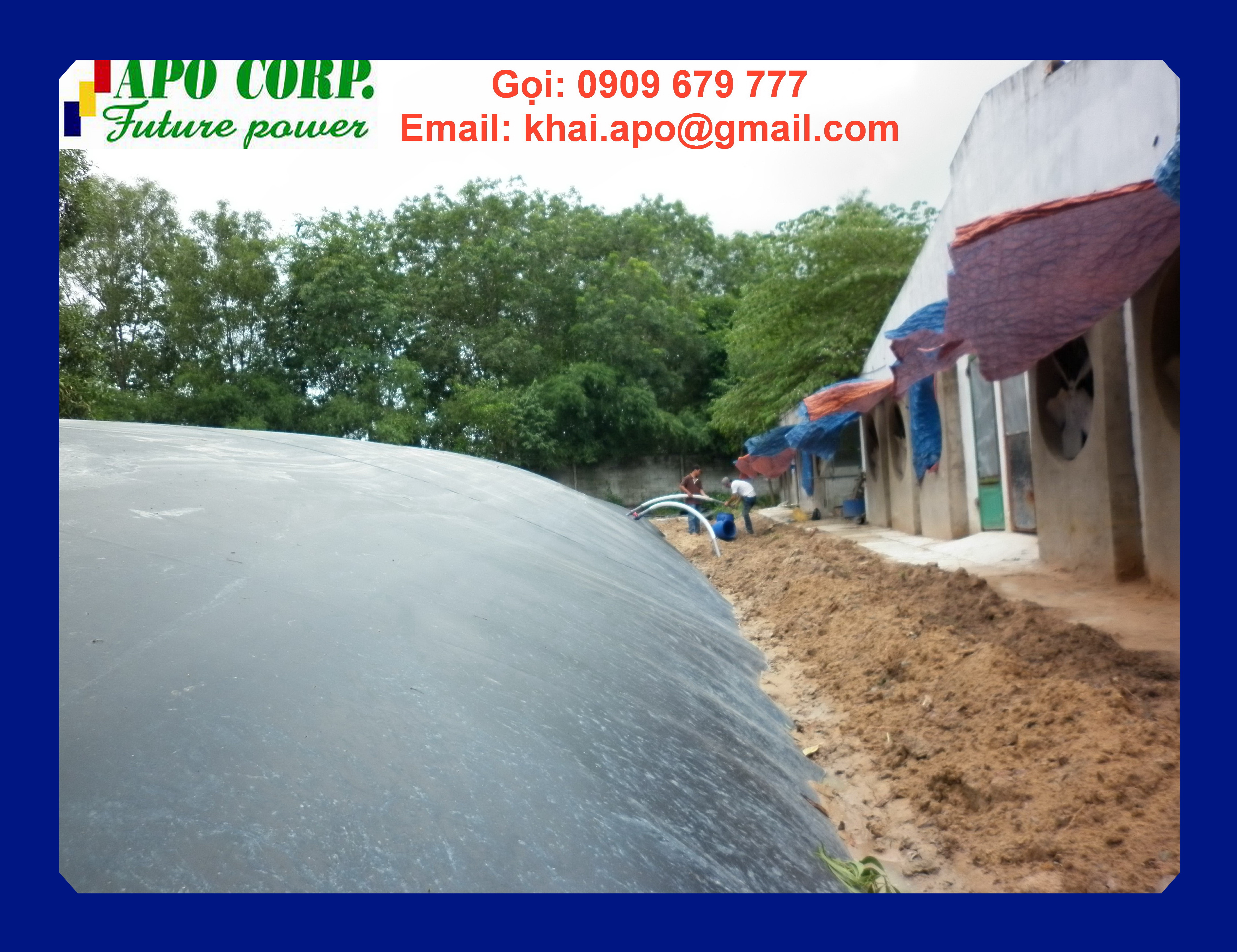 Những lưu ý khi vận hành hầm biogas